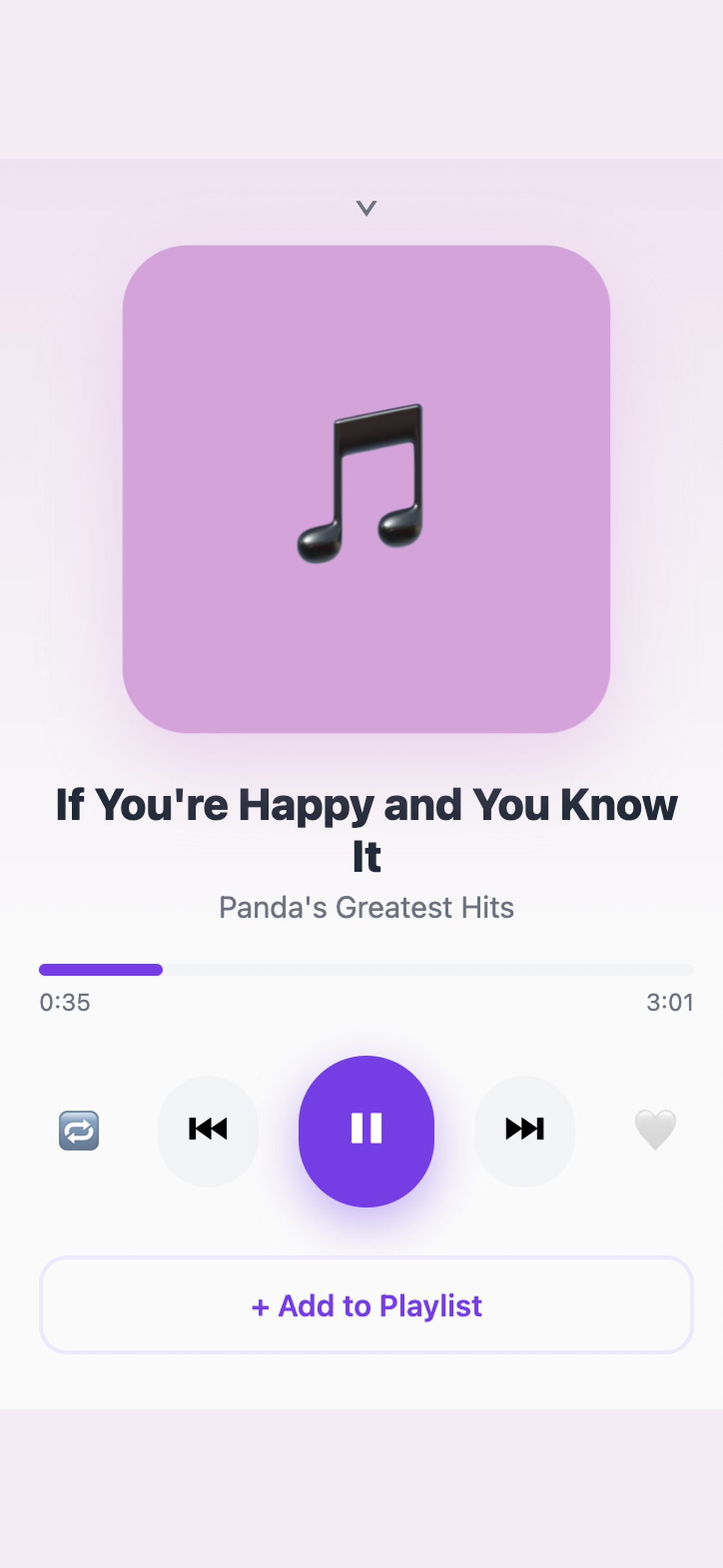 PandaPanda Kids now playing screen